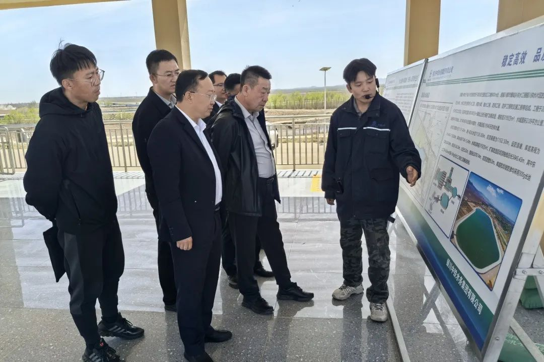 銀川市委常委、常務副市長黨成一行調研西夏水庫、銀川水廠